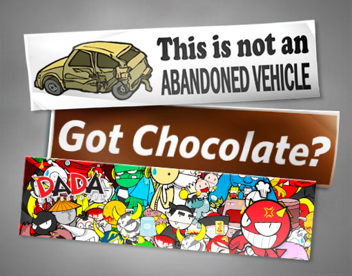 custom bumper stickers picture