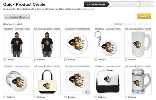 Quick Create Tool