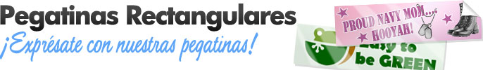 Pegatinas de Parachoques Personalizadas